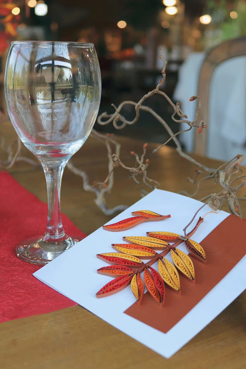 Karen-Marie Quilling-Set Fall Leaves 200 Stück