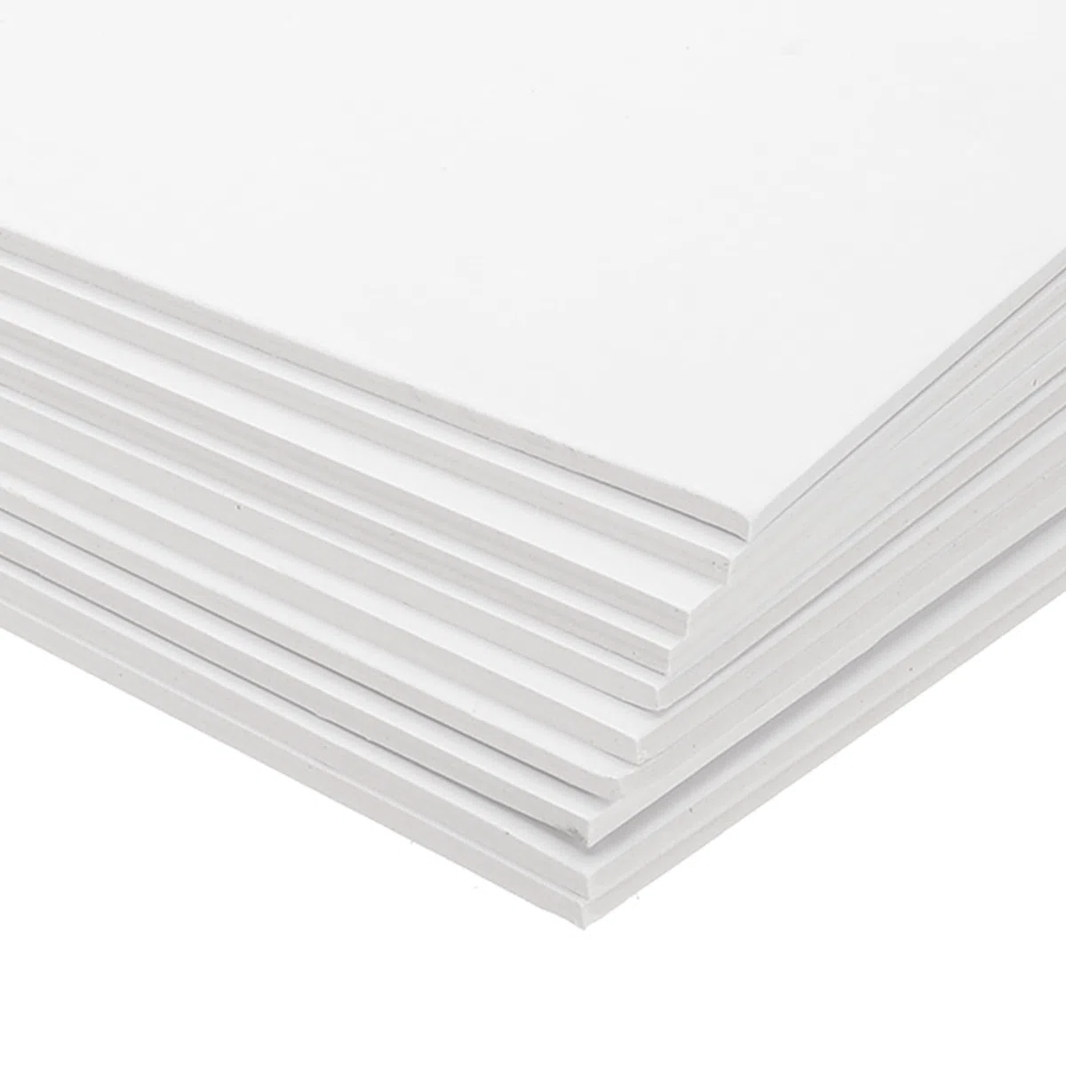 PATIKIL 7x5x0.12" Spanplattensheets, 10 Stück 120PT Dickes Buchbinderplatte Stabiles Buchbindematerial für Buchumschlag, Weiß