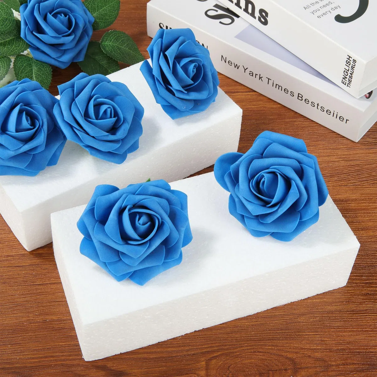12 Stück Schaumstoffblöcke, 20x10x5cm styroporplatten, Weiße Rechteckig Polystyrolblöcke, Styroporblöcke Modellierschaum Block für Skulpturen, Modellieren, Basteln, Blumenarrangement