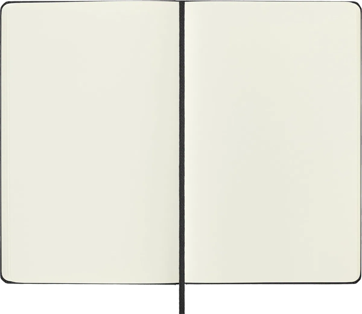 Moleskine Art Skizzenbuch, Zeichenalbum mit Hardcover und Gummiband, Geeignet für Stifte, Bleistifte und Pastelle, Schwarz, Large 13 x 21 cm, 104 Seiten
