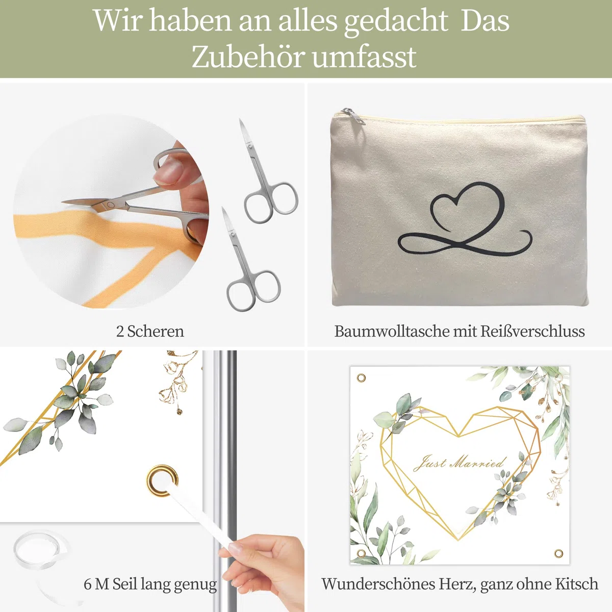 Hochzeitsgeschenke für Brautpaar,Hochzeitsherz zum Ausschneiden,Hochzeitslaken mit Aufbewahrungstasche,Herz zum Ausschneiden Hochzeit Geschenke,Eukalyptus Deko,Standesamt Überraschung, Hochzeitsspiele