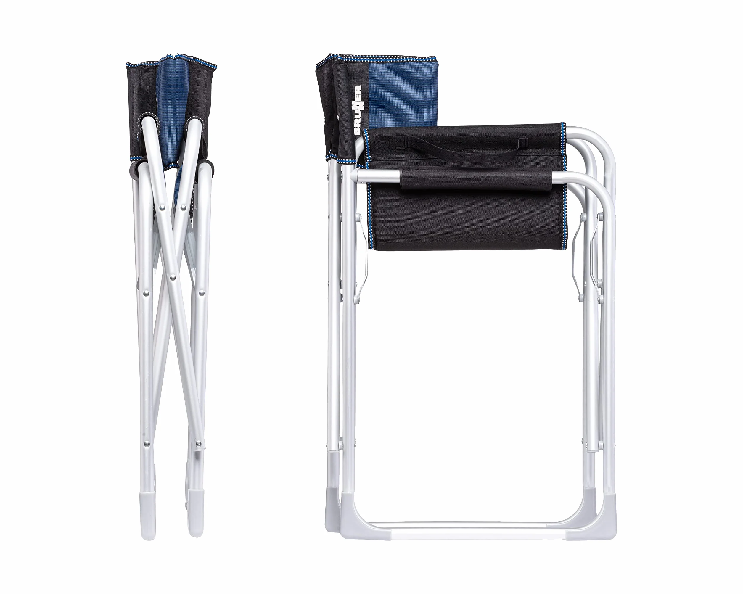 BRUNNER Regiestuhl Captain blau und schwarz