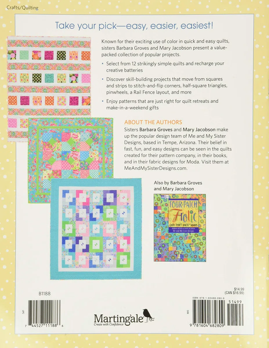 Simple Quilts: From Me and My Sister Designs: Easy As 1,2,3