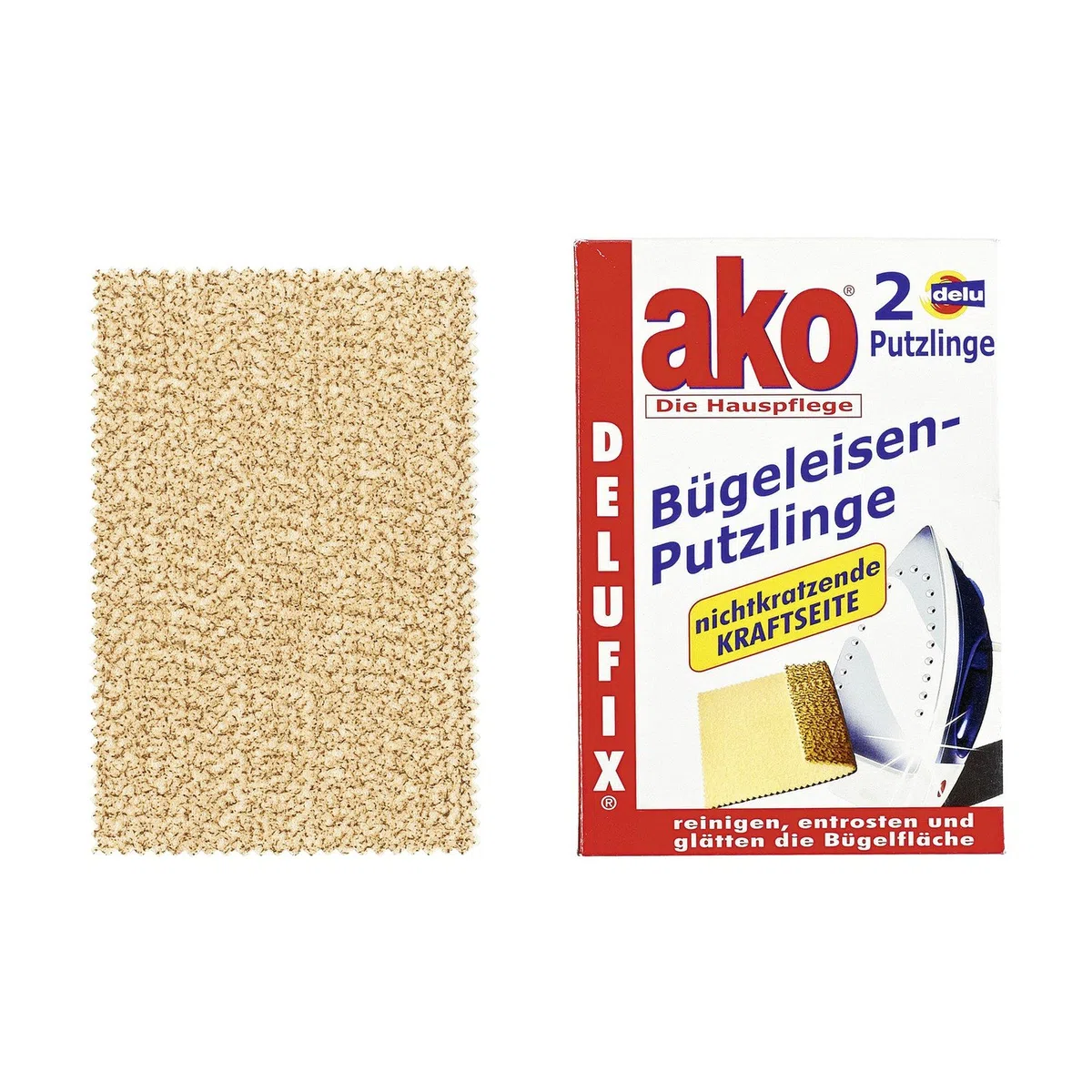 ako Bügeleisen-Putzlinge 2er P