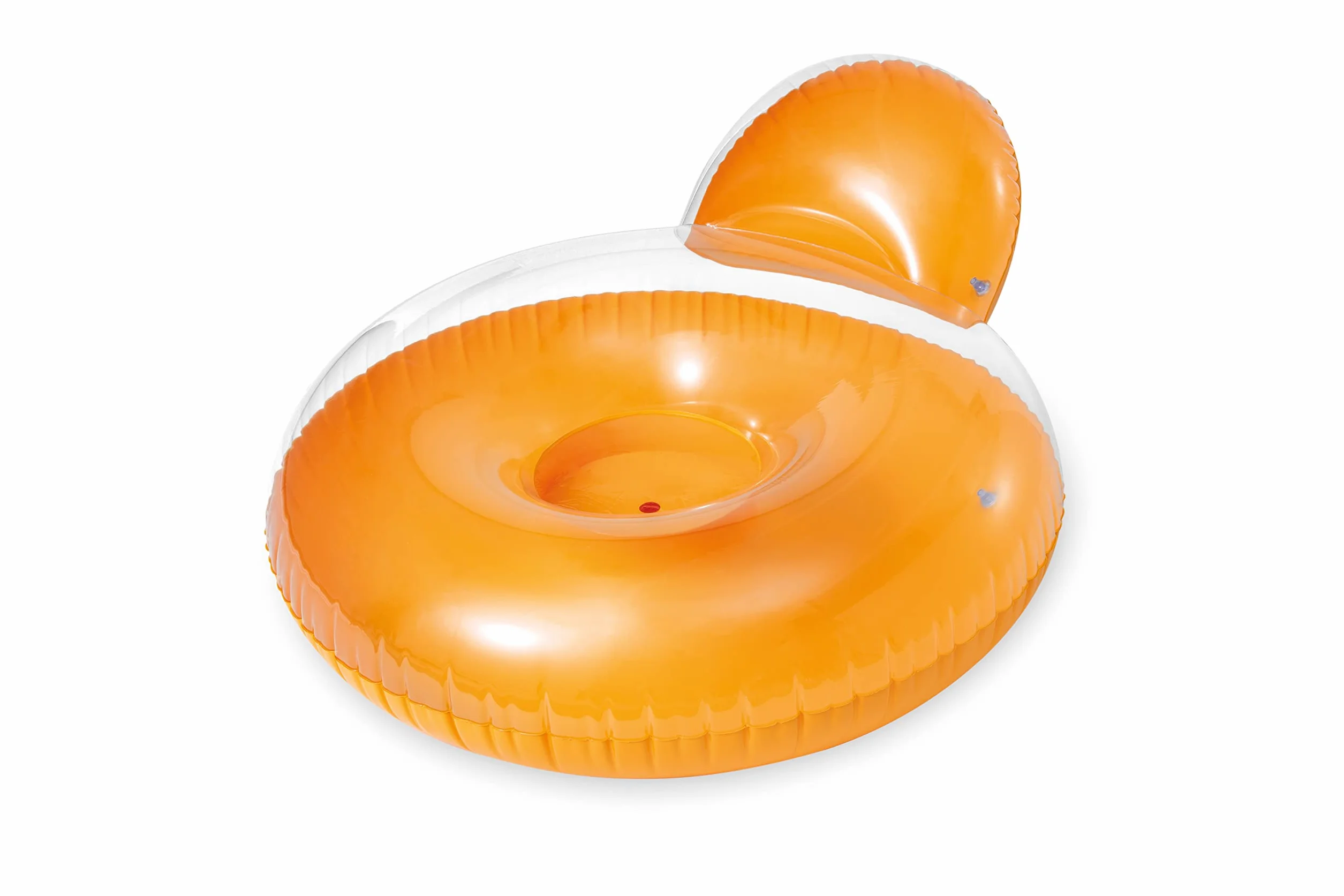 Intex Pillow-Back Lounge - Aufblasbarer Schwimmsessel - 137 x 122 cm - Farblich Sortiert