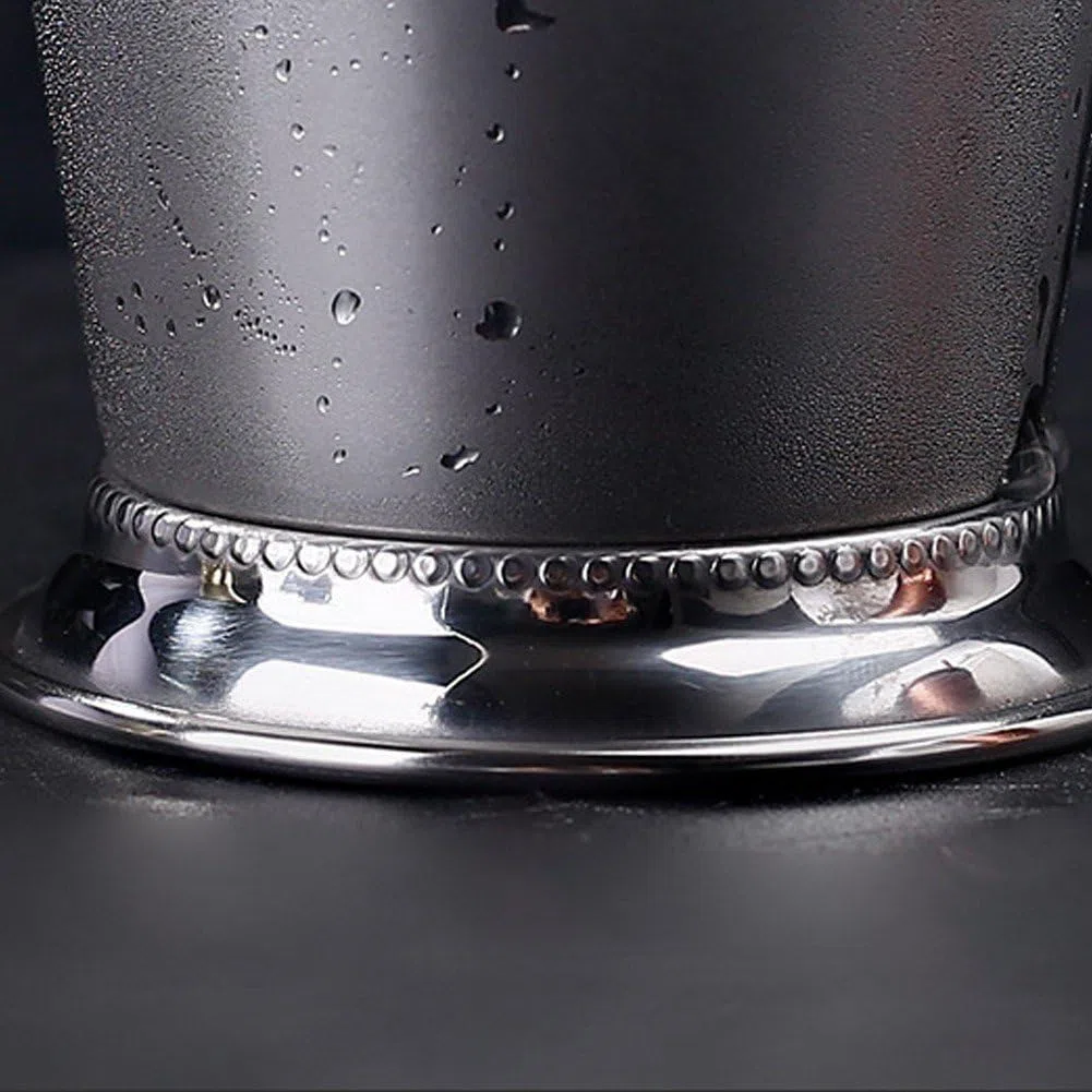 Julep Cup, Edelstahl Mint Julep Cup Eleganter Metallbecher Vintage Mint Julep Cocktailbecher Cocktailbecher Mixgetränke Bar Bierkrug Für Zuhause Party