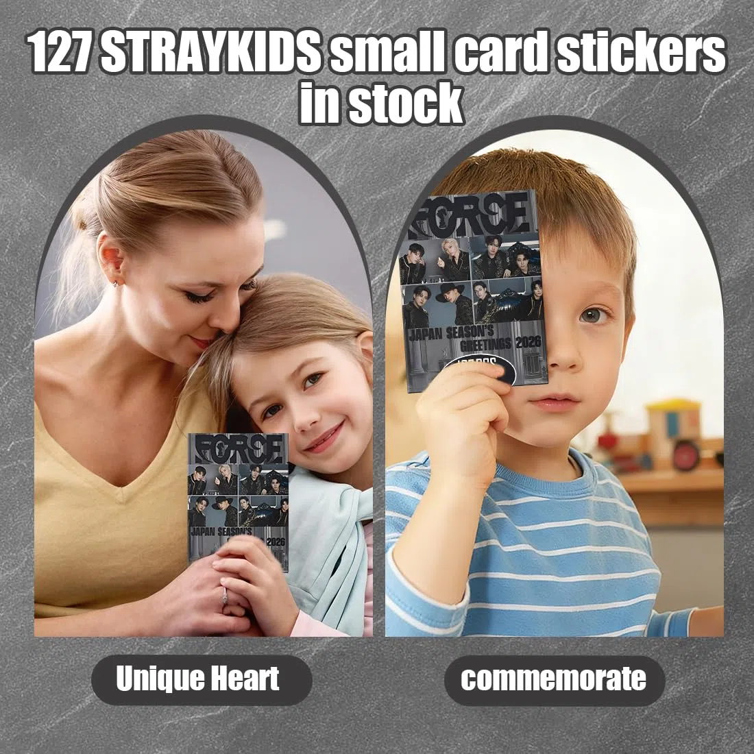 127pcs SK Photocards,SK Lomo Karten,SKZ Neue Album Karten für Fans