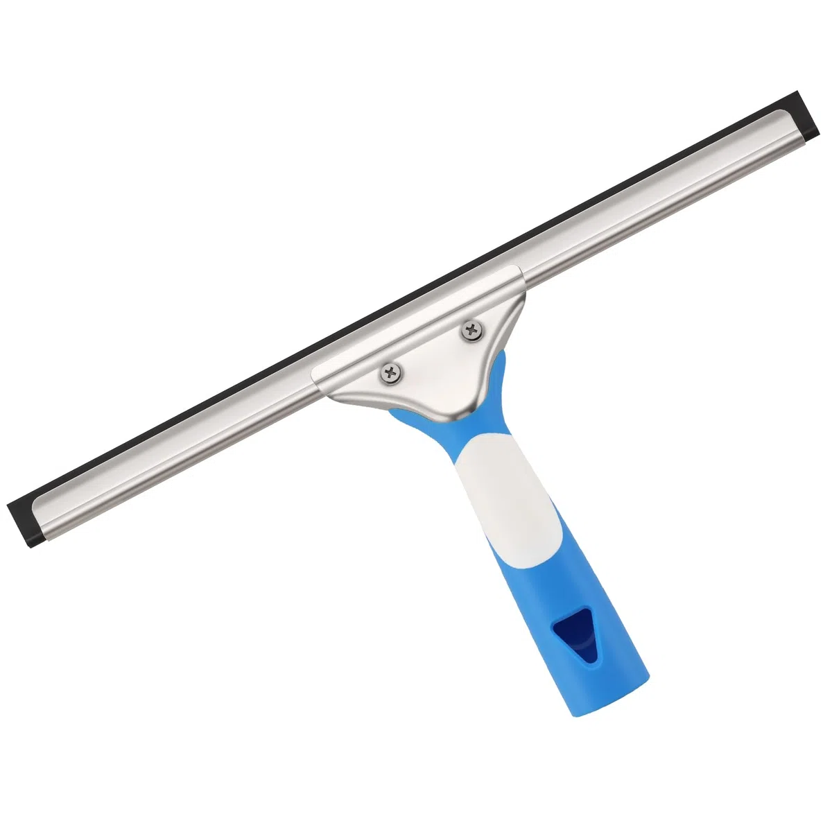 Mitclear Profi Fensterwischer(35cm), Streifenfreies Abzieher mit Silikonlippe, Fensterputzer mit Wischer, Fensterreiniger mit Abziehlippe, Fensterabzieher für Bad, Dusche, Fenster, Glas, Spiegel, Auto