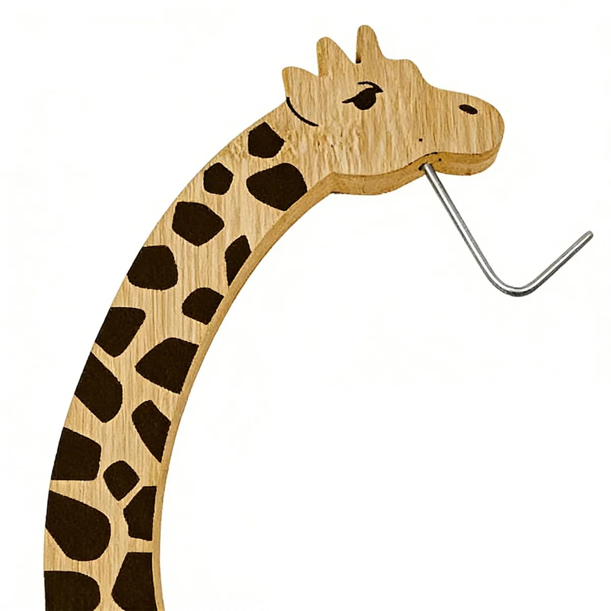 Bananenaufhänger, Giraffenform, -Organizer, Bananenregal mit stabilem Design, Obstaufbewahrungsständer mit Anti-Kipp-Basis, Küchentheke, Werkzeug, Bananenhalter für Zuhause, Küche