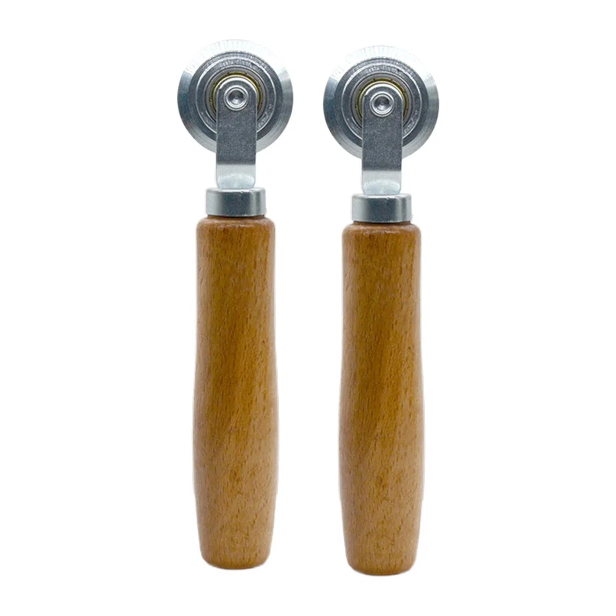 Nähkopierrad – Manuelle Falzrolle, Hohlpappe, manuelle Falzlinie, Kalibrierungsfalzgerät, 0,5 mm + 1,2 mm, Papierfalzrad – vielseitiges ergonomisches Nadelspitzen-Falzwerkzeug für Hobby-Design
