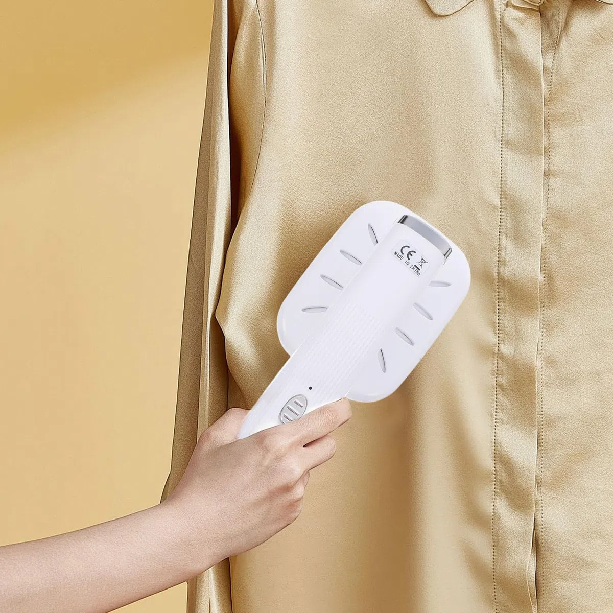 Healeved Kompaktes Reisebügeleisen USB Tragbar mit Aluminiumlegierung und Kunststoffgehäuse Leichtes Haushalts Handbügeleisen für Trocken und Nassbügeln für Auto und Wohnmobil