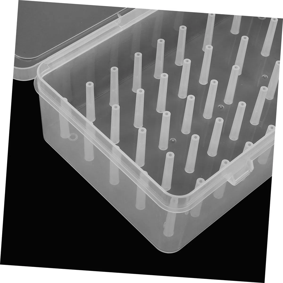 3 Stück Nähgarn Organizer Transparent Nähgarnbox für 42 Spulen mit Großem Fassungsvermögen Tragbare Aufbewahrung für Stickerei und Selbstgemacht Nähzubehör Zuhause