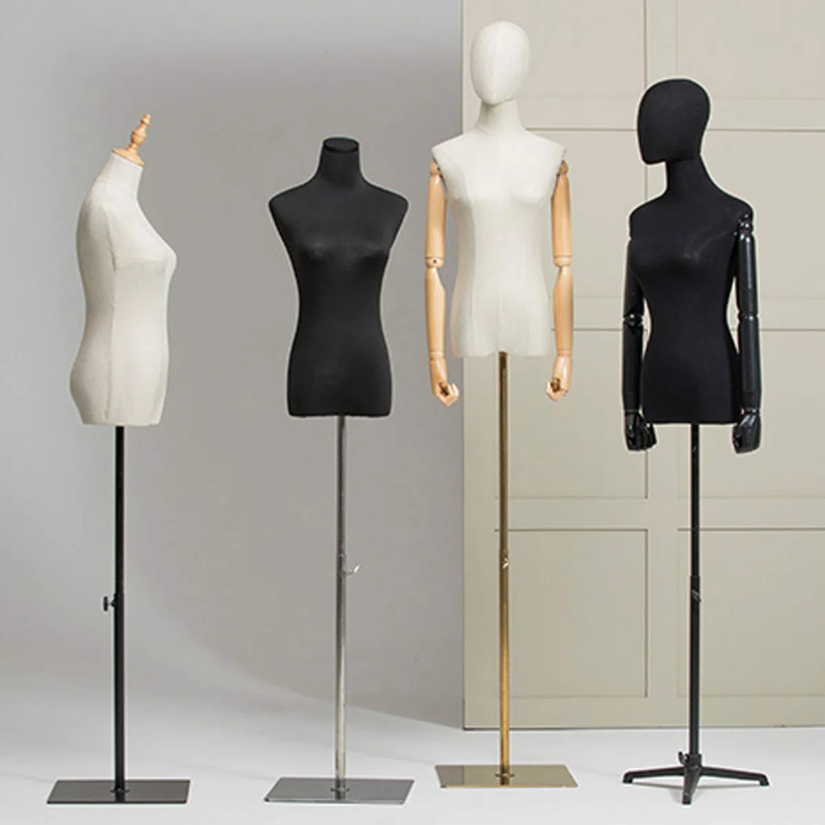 Scicalife Mannequin-Bezug- Weiblicher Mannequin-Stoffbezug mit Großer Elastizität- Baumwollstoffbezug für Mannequin-Körper (Mannequin Nicht Enthalten)
