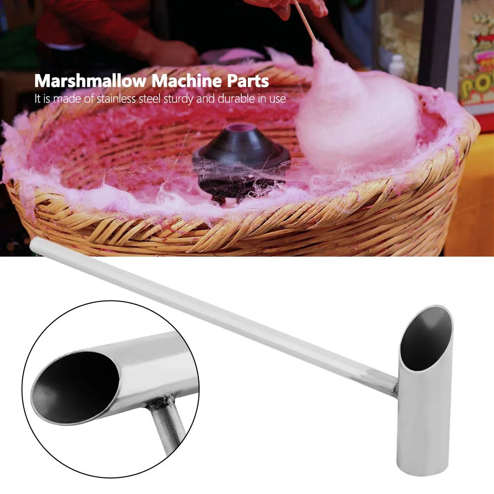 Zuckerwatte Herstellungswerkzeuge, 11,6 Zoll Zuckerlöffel Marshmallow Maschine für Zuckerwatte Ersatzteile Professionelles Werkzeugzubehör für Marshmallow