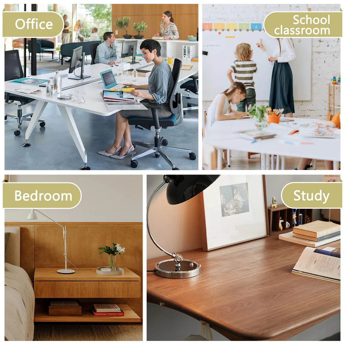 CHENGCKJ 2 Stück Schublade unter Schreibtisch 1,7L Schubladen Selbstklebende Aufbewahrungsbox 21x18x5,4cm Versteckte Organizer ohne Perforation Schubladenbox für Zuhause Büro