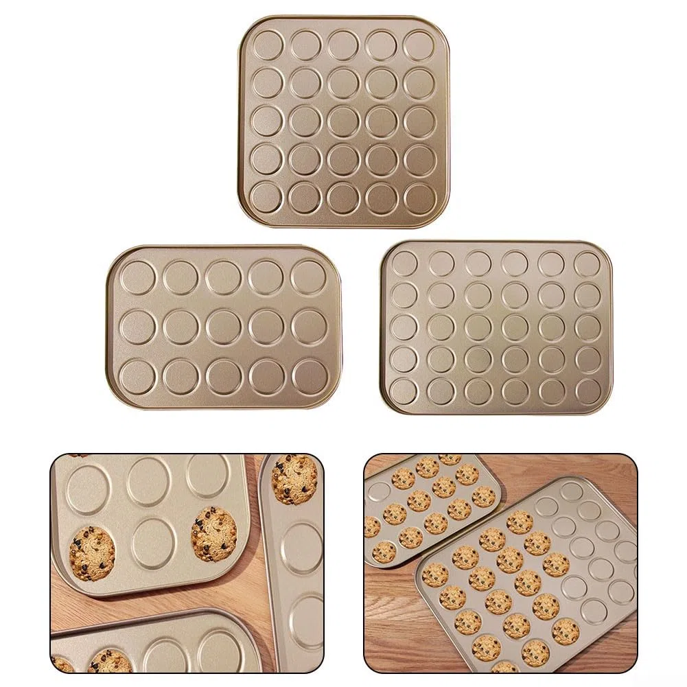 Macaron Backmatte, 30 Löcher, DIY Schokolade Gebäck Keks Macaron Backblech Ofen Backformen Blech Matte Bakeware Backwerkzeuge