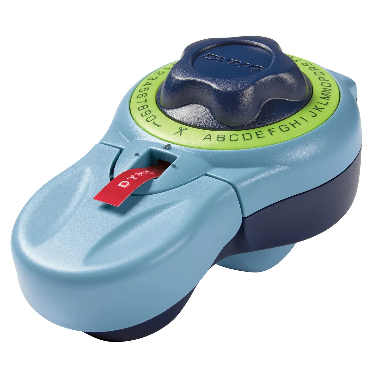 DYMO Junior Etikettenprägegerät | Ergonomisches Beschriftungsgerät für eine komfortable Verwendung durch Erwachsene und Kinder konzipiert | für den Heimbedarf