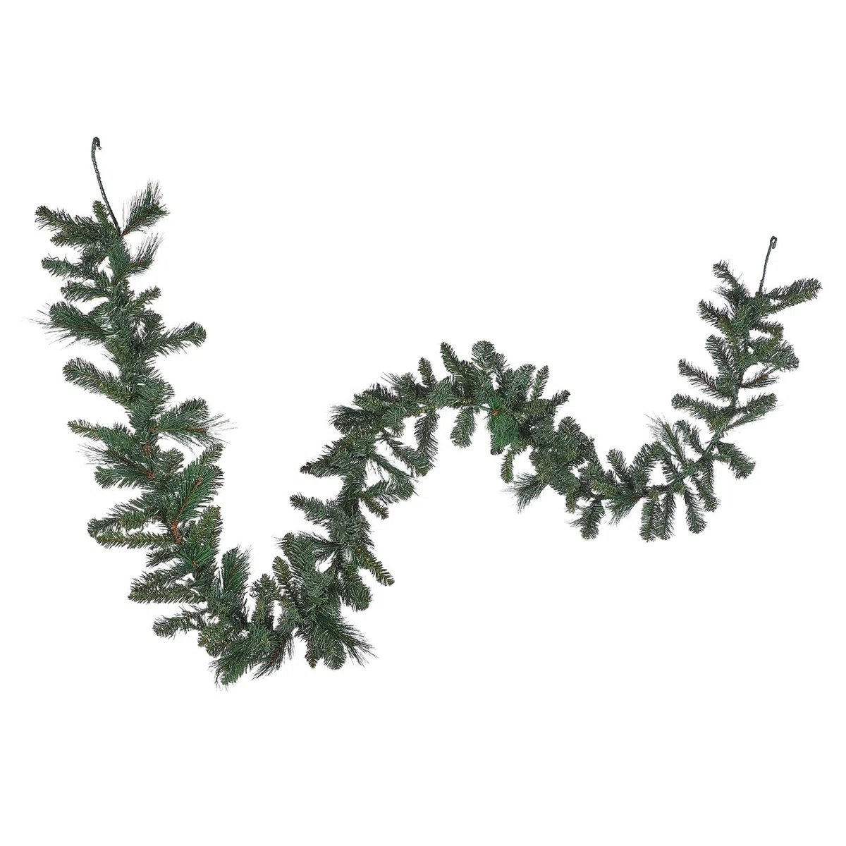 BUTLERS Tannengirlande künstlich 270cm -FLORISTA- mit Haken zum Aufhängen | naturgetreue Weihnachtsgirlande wie echt | Tannenzweig Deko Girlande für Treppengeländer, Türrahmen, Weihnachtsdeko