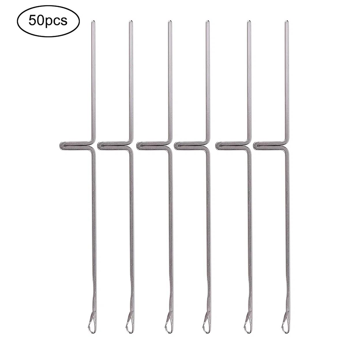Akozon Strickmaschine SRP325/SRP50/SRP60/SRP60N – 50 Stück Ersatz-Nähwerkzeuge aus Stahl