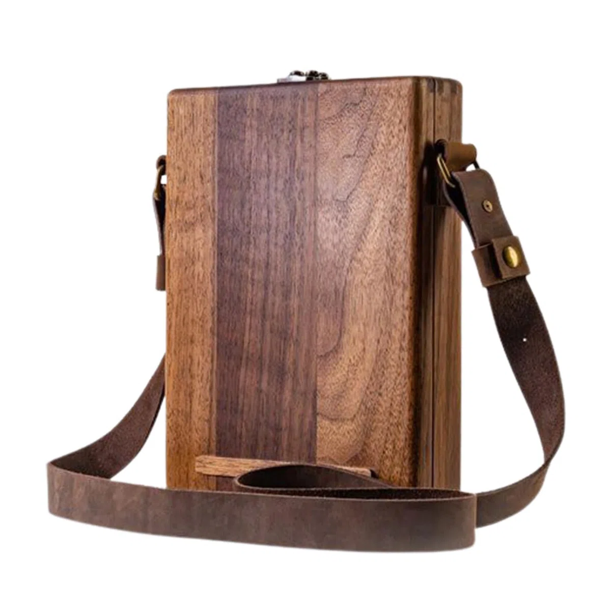 Writers Messenger Holzbox, Kuriertasche Für Schriftsteller, Aufbewahrungsbox Für Künstlerwerkzeuge Und Pinsel Im A5 Format, Vintage Holz, Handgefertigt, Tragbar, Tasche Für Schreiben