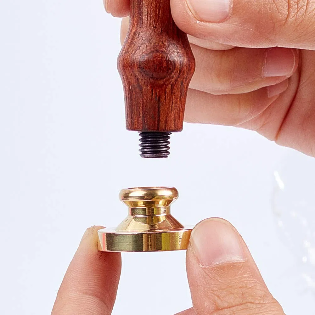 CRASPIRE Wax Seal Stempelkopf Kürbis Abnehmbare Versiegelung Messing Stempelkopf Für Kreative Geschenkumschläge Einladungskarten Dekoration