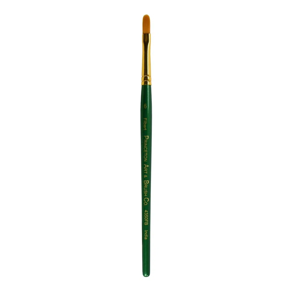 Princeton 4350 - Golden Synthetik - Katzenzungenpinsel - Groesse 6