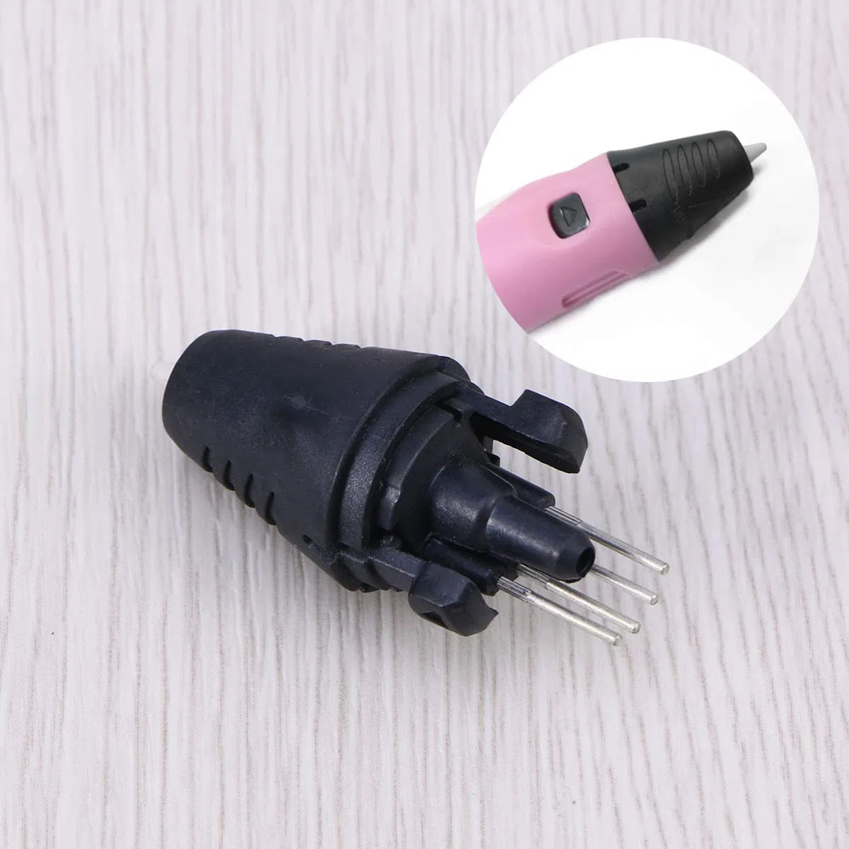 POPETPOP 3D-Druckstift Ersatzteile Pen Sl-300 Stift Pla -Druckstiftdüse Druckerdüsenersatz Für 1. 75 Mm Abs/Pla Integriertes Eingefügtes Design Stift Ersatzteile Stift 3D-Stift