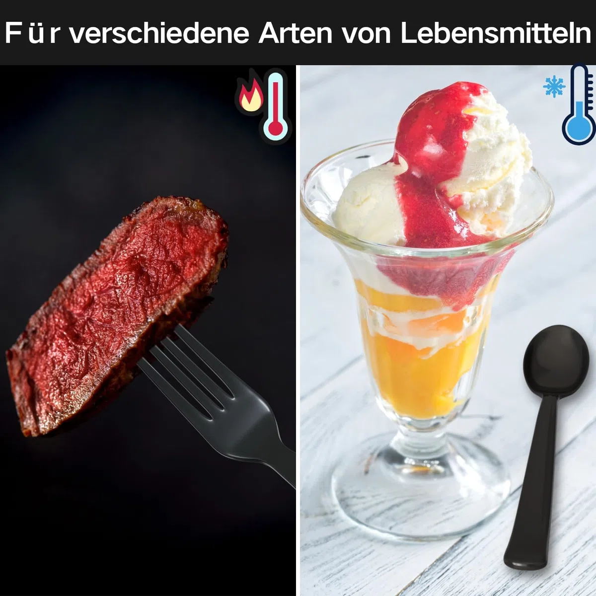 150 Stück Plastikbesteck, Strapazierfähiges Besteck Set aus Kunststoff, Party Hochzeit, schwarz,Messer, Gabel und Löffel je 50pcs Wiederverwendbar,Bestanden die LFGB-Lebensmittelsicherheitsprüfung