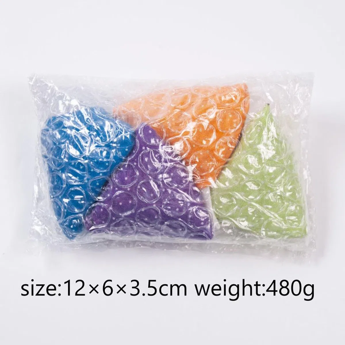 4er Set Schnittmustergewichte: Stoffgewichte zum Nähen ohne Stecknadeln – 120g Nähgewichte für Stoffzuschnitt & Quilting, Fixiergewichte für Schnittmuster inkl. Aufbewahrungstasche, Dreieckig