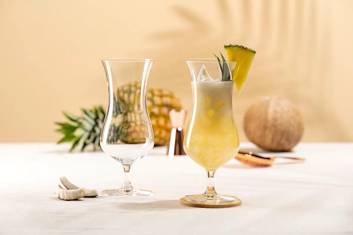 LEONARDO HOME Il Mondo Hurricane Gläser 2er Set - Cocktailglas aus Kristallglas, hochwertig verarbeitet - Inhalt 520 ml - Spülmaschinengeeignet - 2 Cocktail Gläser transparent, 064991