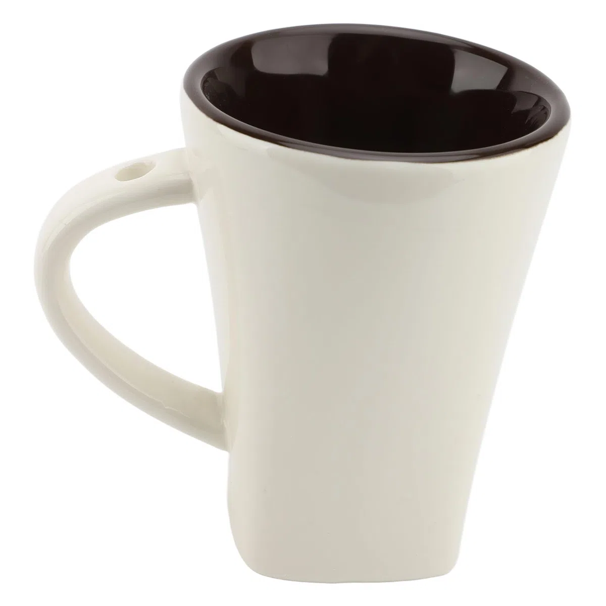 Schokoladenfondue Tasse Keramik Butterwärmer Topf mit Gabel Ideal für Küche Party Feiertage Weiß