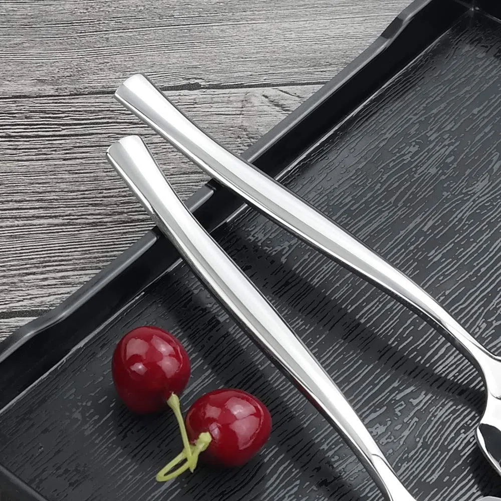 6 Stück Buffet Servierlöffel, Edelstahl Großer Servierlöffel