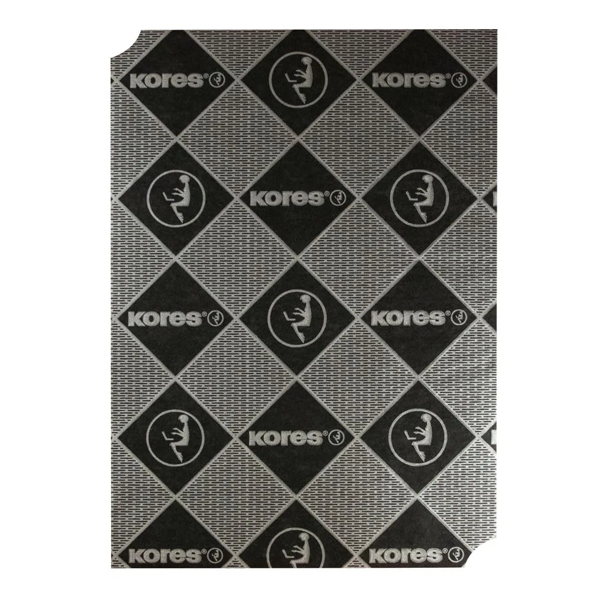 Kores KD78492 Kohlepapier Carbon A4 100 Blatt, schwarz