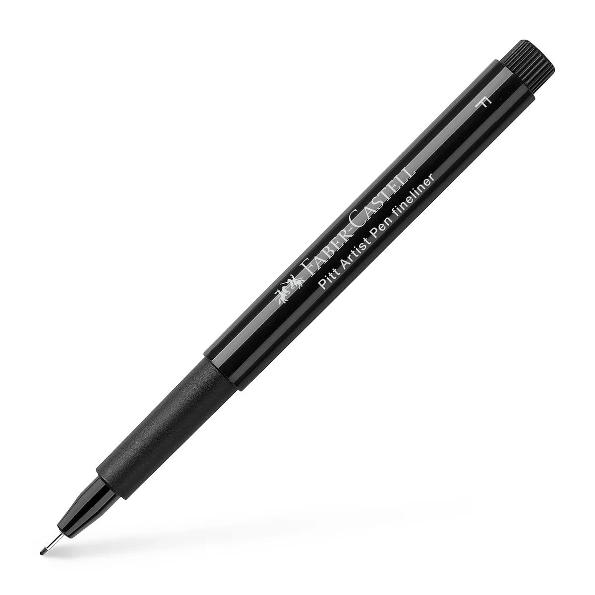 Faber-Castell - Pitt Artist Pen Spitzenset Black, 6 Tuschestifte | Wasserfeste und lichtbeständige Zeichentusche mit verschiedenen Spitzen