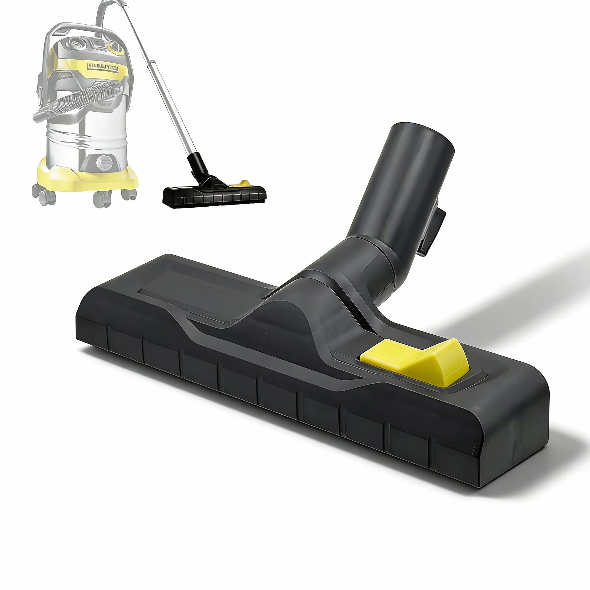Ersatz Bodendüse für Kärcher Nass-Trockensauger WD2 WD3 WD4 WD5 WD6 MV3 MV4 MV5 MV6, SE4001 KWD 1-3 (NW 35 mm)