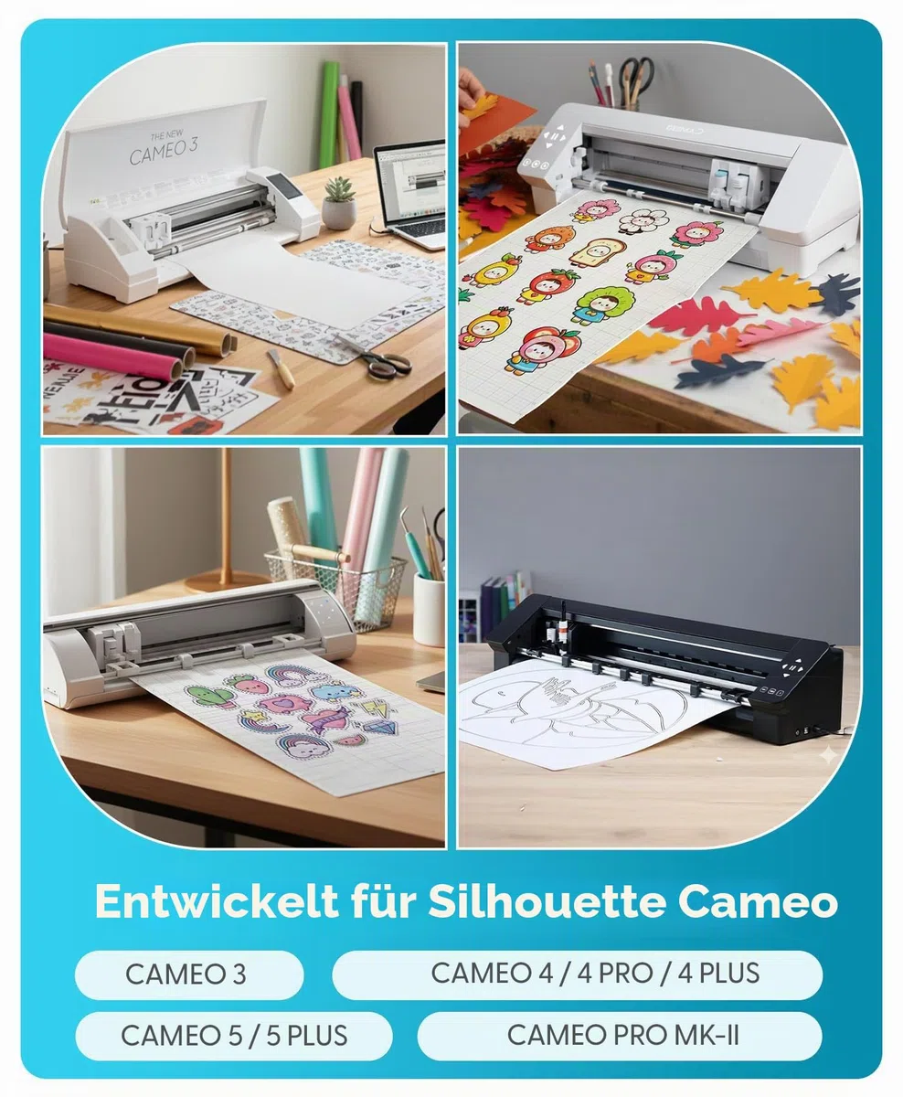 Silhouette America CUT-MAT-24 Cutting Mat für Cameo, 12'' x 24''