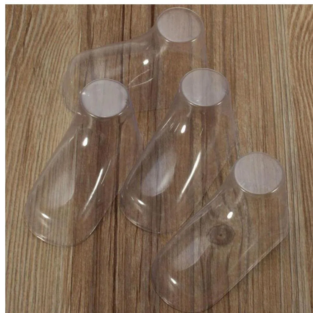 Zonster 10pair Kunststoffschuh-Display Klar Baby Füße Showcase Exklusive Schuhbäume - 8cm