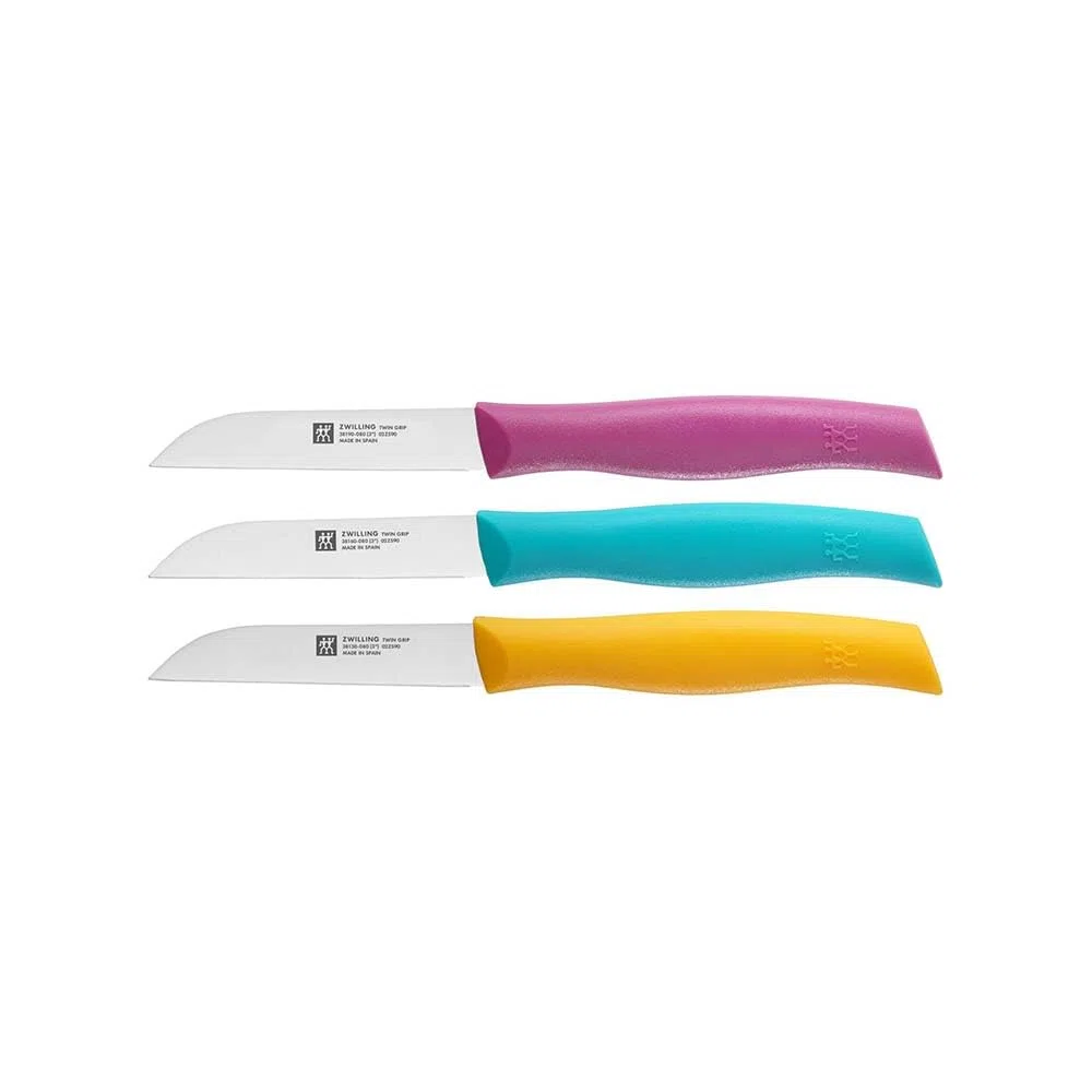 Zwilling 38099-000 TWIN Grip Messerset 3 Teile, Gemischte Farben