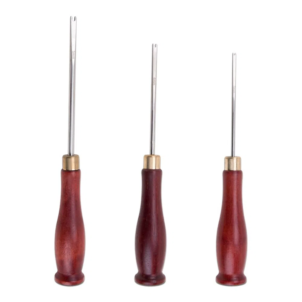 HUTRADE 3 Stück vielseitiges Stofftiere Füllwerkzeug für DIY-Handwerksprojekte und Häkelarbeiten Enthält Füllwatte in den Größen 3 mm, 4 mm und 5 mm zum Nähen und Basteln