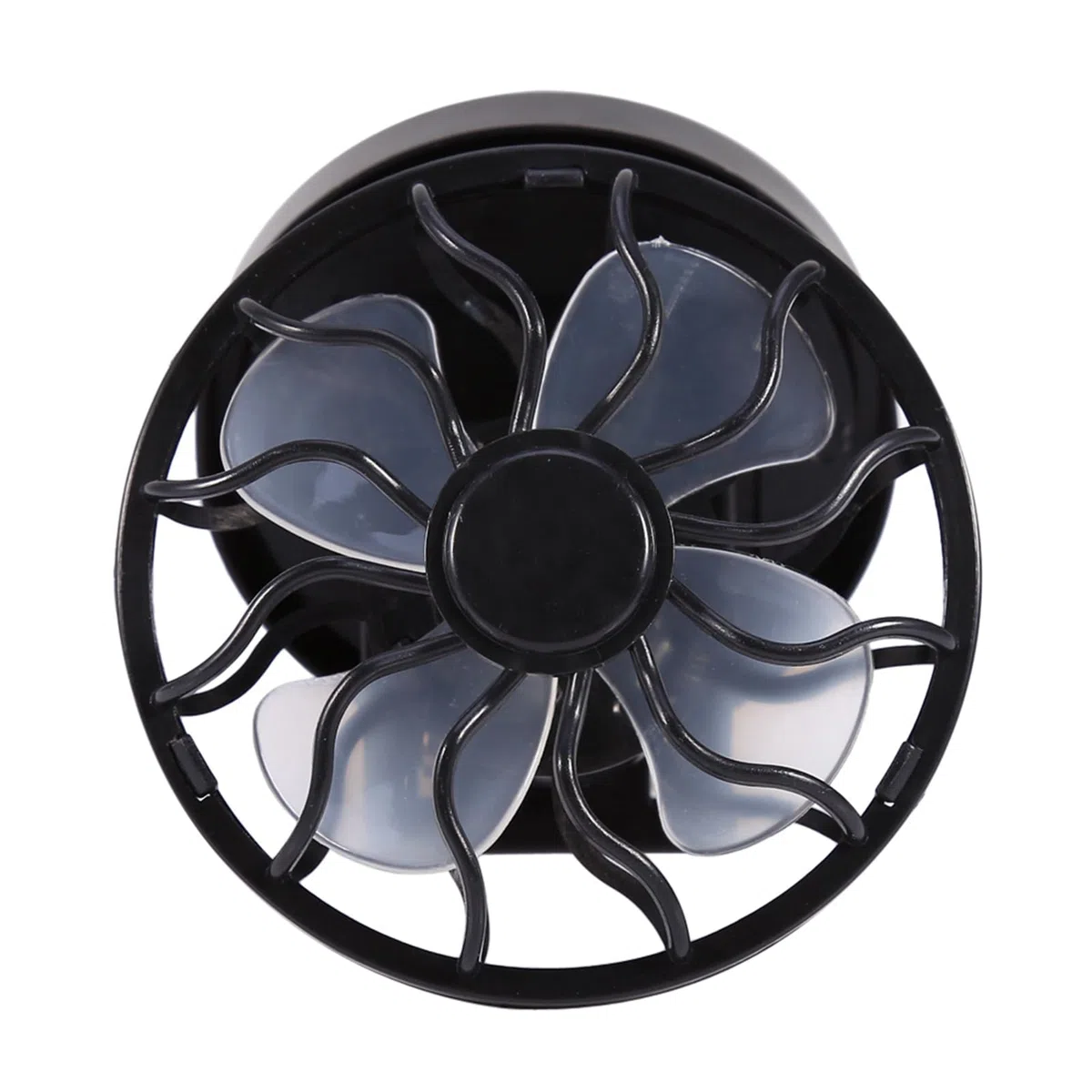 Solar-Clamp/Holder-On-Mini-Ventilator, Tragbarer Kühler für Outdoor-Camping-Reisen, Keine Batterie Erforderlich, Solarenergie, Kühle Brise Zum Wandern, Angeln