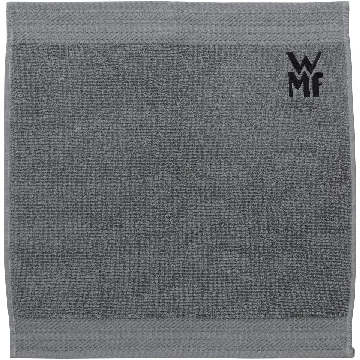 WMF Küchenhandtuch-Set 3-teilig, Baumwolle Küchentücher, 2 Geschirrtücher, 1 Handtuch, Geschirrhandtuch, geprüft auf Schadstoffe, fusselfrei, besonders weich, Logo