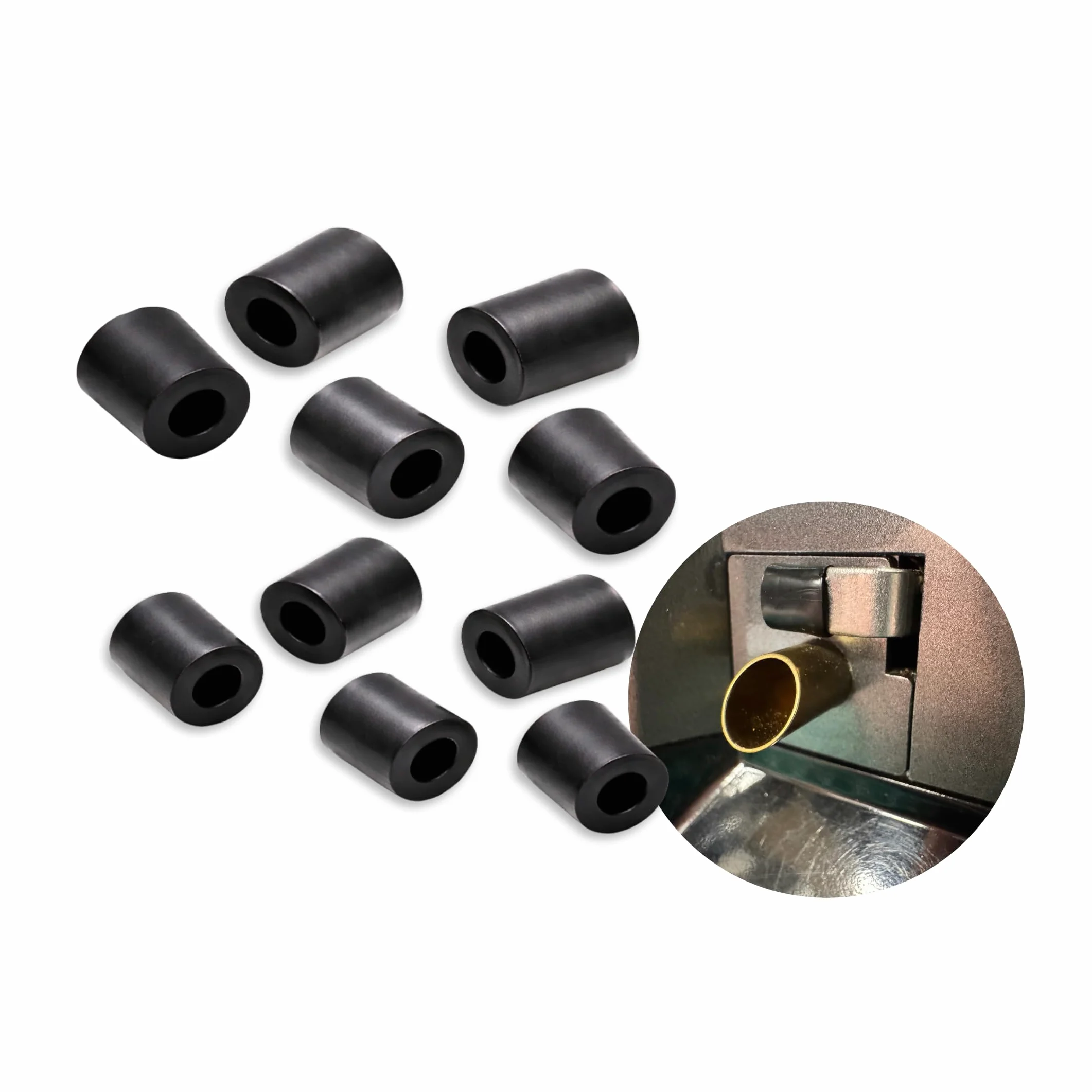 Silikonschlauch kompatibel mit Powermatic 5 und 5 Plus - Set Silikontülle Ersatz für PM 5/5+- Ersatzteil, Sparset, Silikonschlauch für Zorr PM (10 Stück)