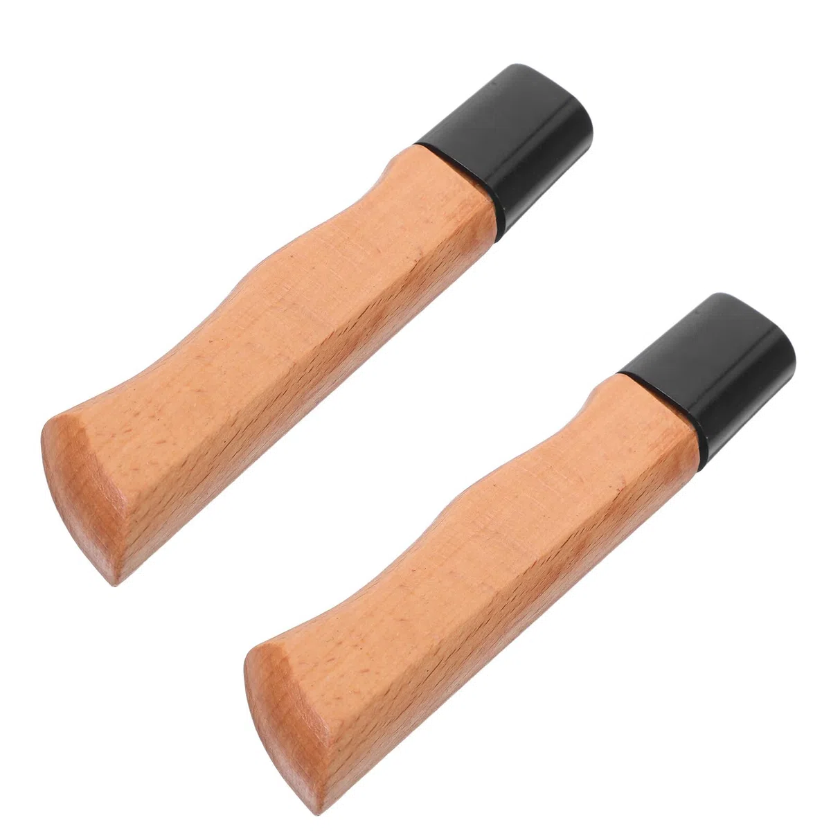 Ciieeo 2 Stück Holzgriff Ersatz für Küchenmesser Ergonomischer Holzgriff für Schneidewerkzeug Handermüdung für Küchenmesserreparatur Zuhause