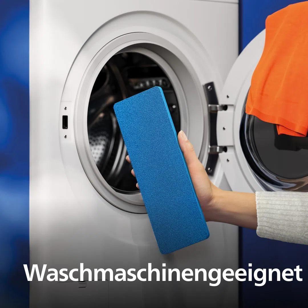 Philips OneUp Original Reinigungspad Einzelpack – Für empfindliche Hartböden, saugt Schmutzwasser auf, gibt Frischwasser ab, 50 % schnellere Trocknung, waschbar, bis zu 6 Monate nutzbar (XV1882/10)