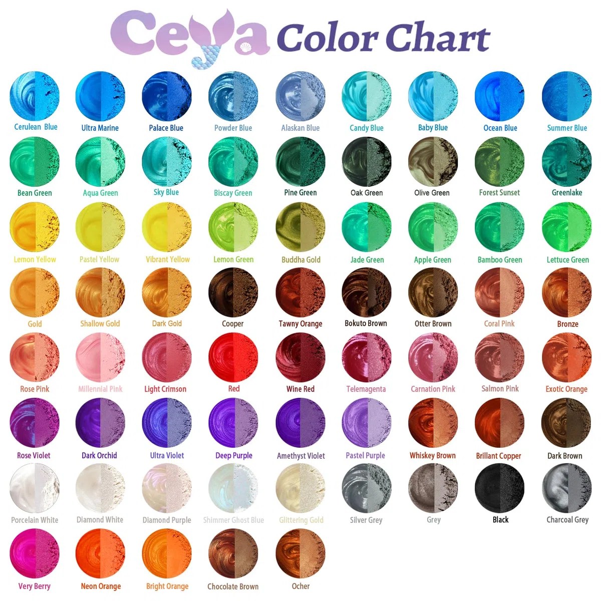 Ceya Glimmerpulver, 150 g Grauer Perlglanz-Effekt, Farbstoff-Pigmentpulver für Epoxidharz, Becher, Schleim-Badekugel, Seifenfarbe, Schleim, Kerzenherstellung, Harzhandwerk, Farbe, Schmuck, Nagellack