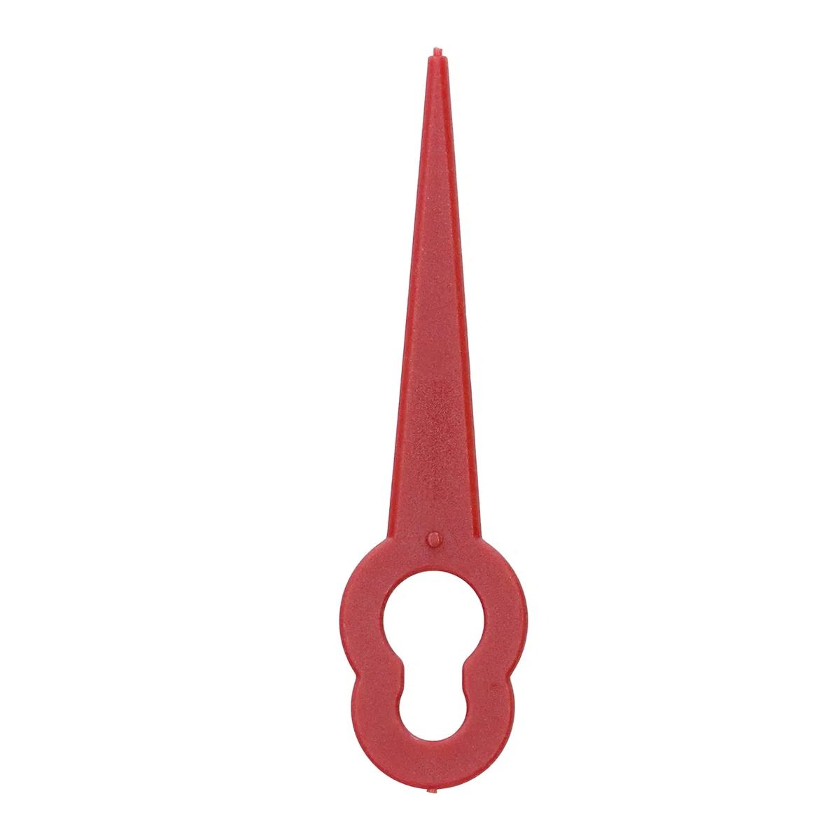 Trimmer -Kunststoffschneiderblätter, 100 -teilige Trimmer -Ersatzwerkzeuge Zum Schneiden von Gras, Glatt und Sicher mit Kürbischem Design (Rot)