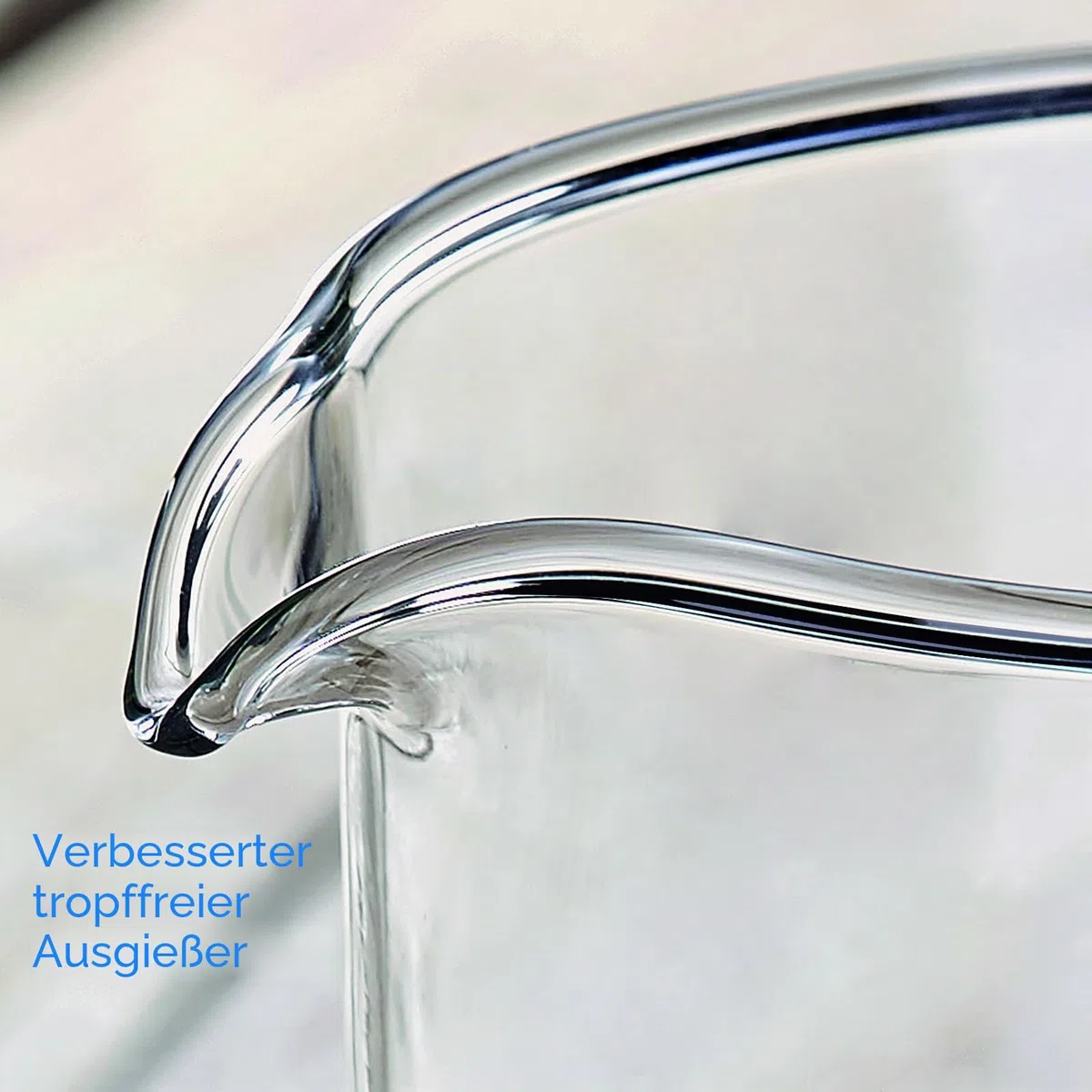 Easyworkz Ersatzbecher aus Borosilikatglas für 1000 ml French Press Kaffeemaschine