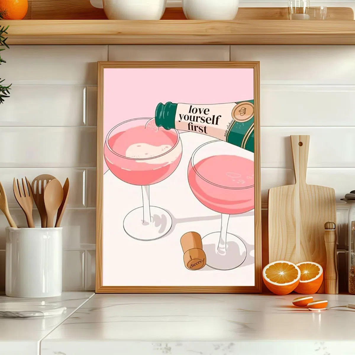JATOK 6er Pack Malen nach Zahlen Erwachsene, DIY Tasse Gemälde für Anfänger, Handgemalt Ölgemälde Leinwand Personalisierte Kunst für Zuhause, Kreatives Geschenk für Stressabbau, Ohne Rahmen 20x30cm