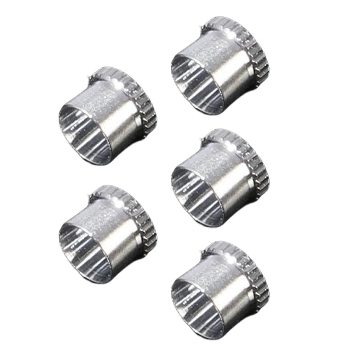 5 x Düsenkappen, professionelles Zubehör-Set, Airbrush-Nadelkappe für Malerei