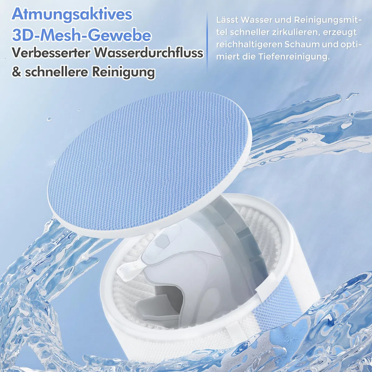 Teletrogy 2Pcs Schuhwaschbeutel Waschmaschine, 3D-Net Schuhwaschbeutel, Rundum-Reinigung, Wiederverwendbar Wäschesack Schuhe mit Verstecktem Reißverschluss, Schuhbeutel für Waschmaschine, Max EU46